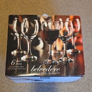Belvedere Red Wine Glass Set